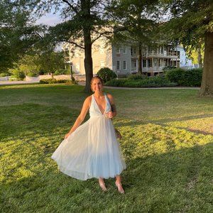 Hello Molly brand wedding guest dress